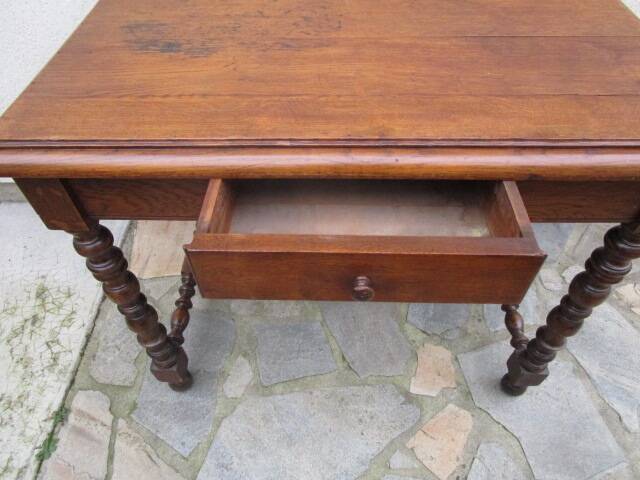 Antique oak desk