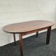 Stained Solid Larch Dining Table for Six by Mária Szedleczky, 1970s