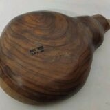 Vintage Shell Shape Wooden Fruit Basket