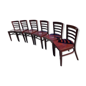 6 chaises de bistrot