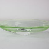 Mid-Century Art Glass Bowl by Zelezno Borske Sklo, 1960's