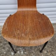 Hammer chair 3123 by Arne Jacobsen for Fritz Hansen in 1969, children's model