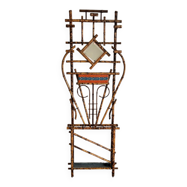 Porte manteau bambou années 30