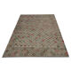 Geometric Handwoven Oriental Wool Kilim Traditional New Flatwoven Wool Area Rug 168x193cm