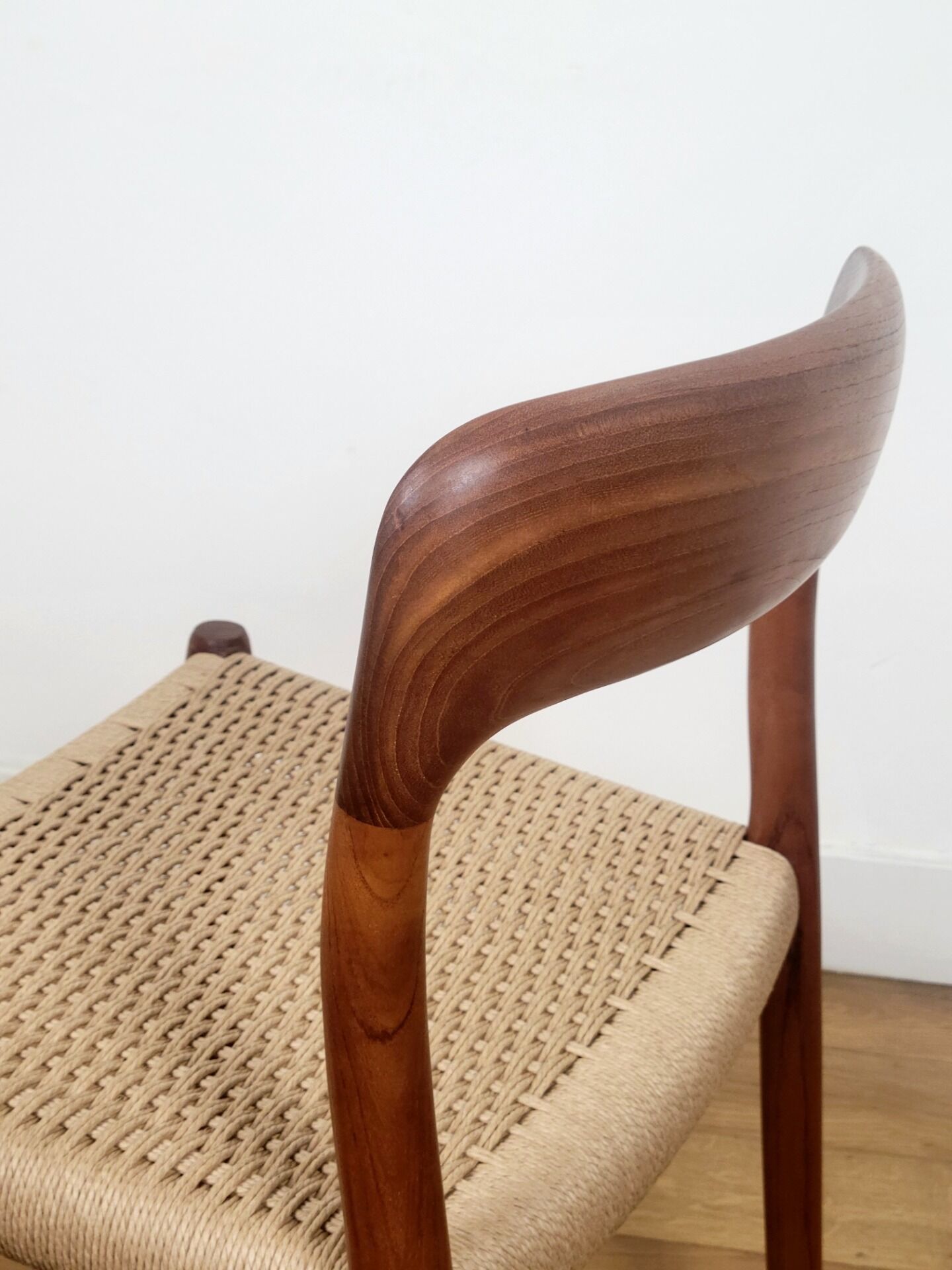 Set of 5 Niels O. Møller Model 75 dining chairs for J.L. Møllers Møbelfabrik