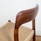 Set of 5 Niels O. Møller Model 75 dining chairs for J.L. Møllers Møbelfabrik