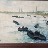 Marine du XXEME siècle signée