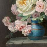 Painting flowers late nineteenth