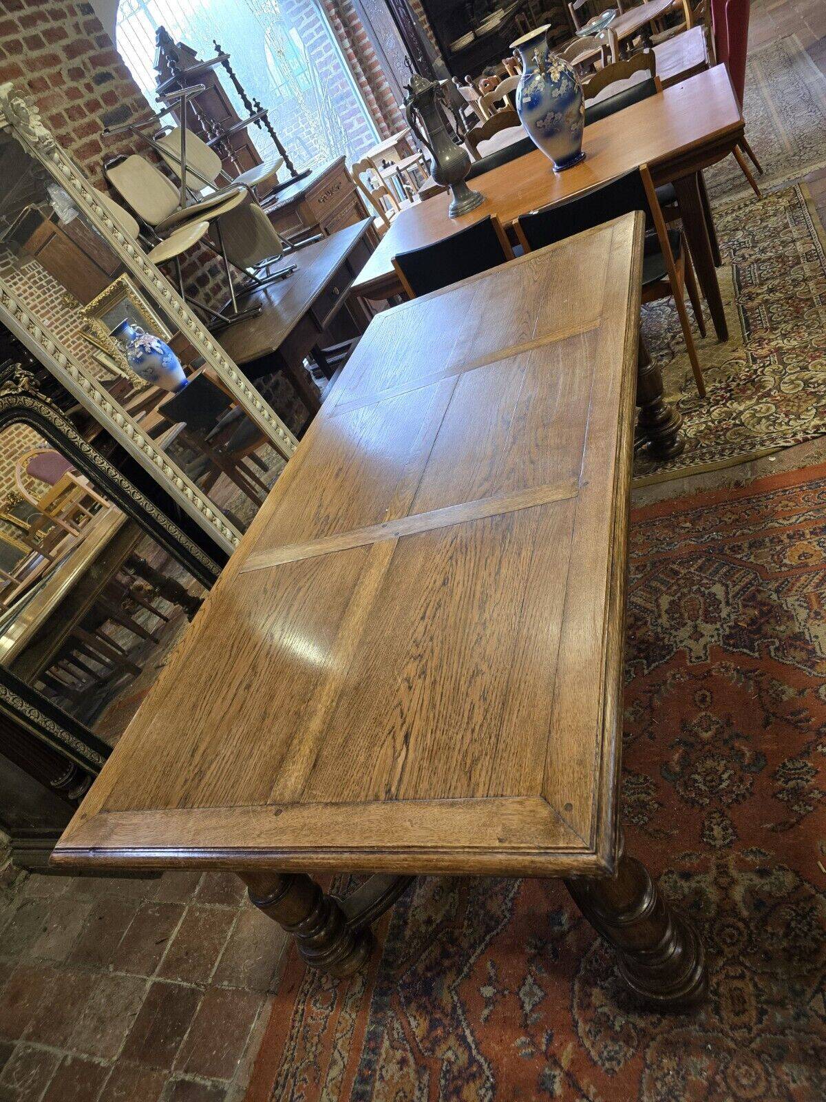 oak farm table