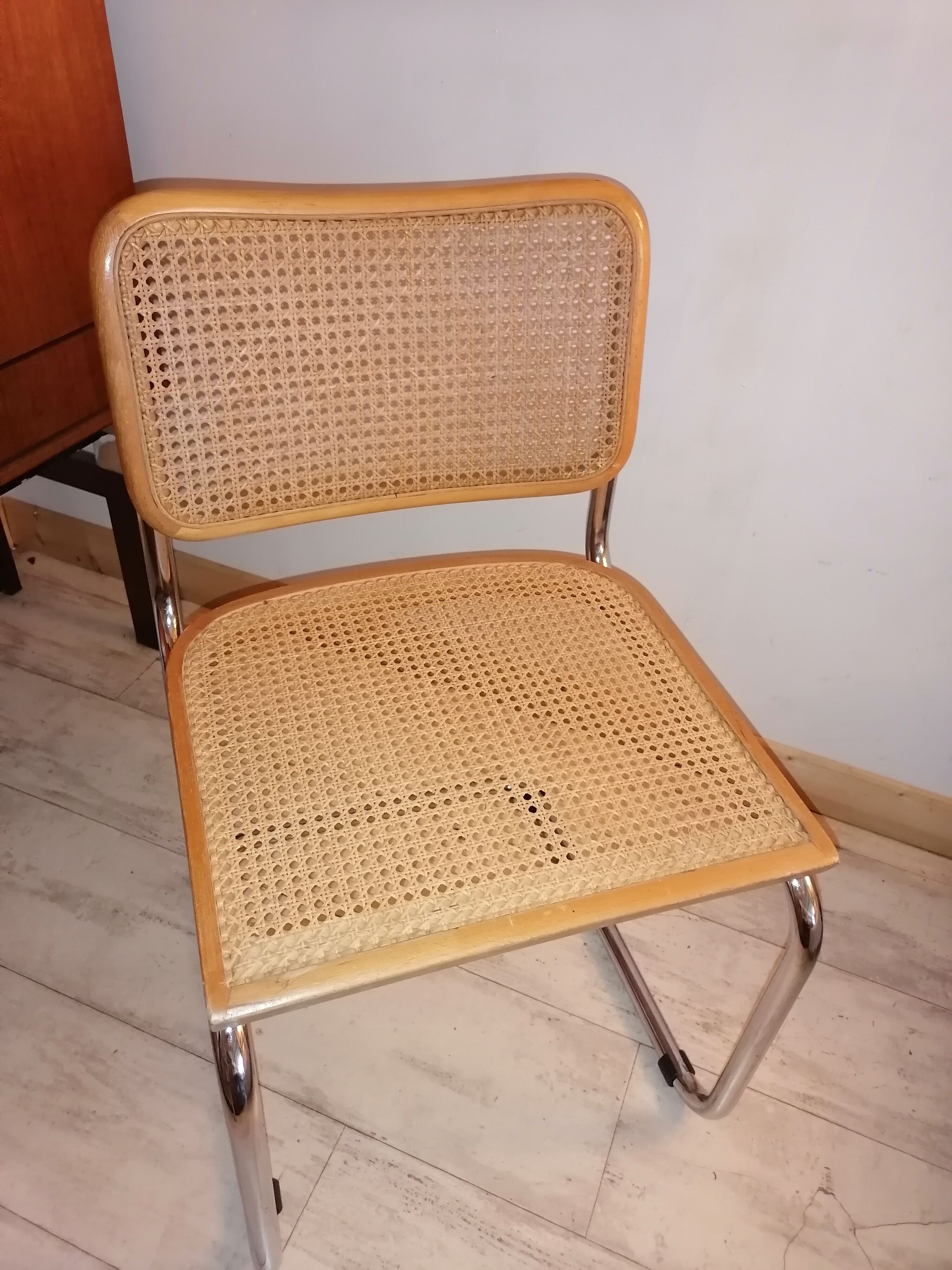Chaise cannée