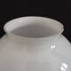 French Vintage White Opaque Glass Medium Replacement Glass Globe Shade 205
