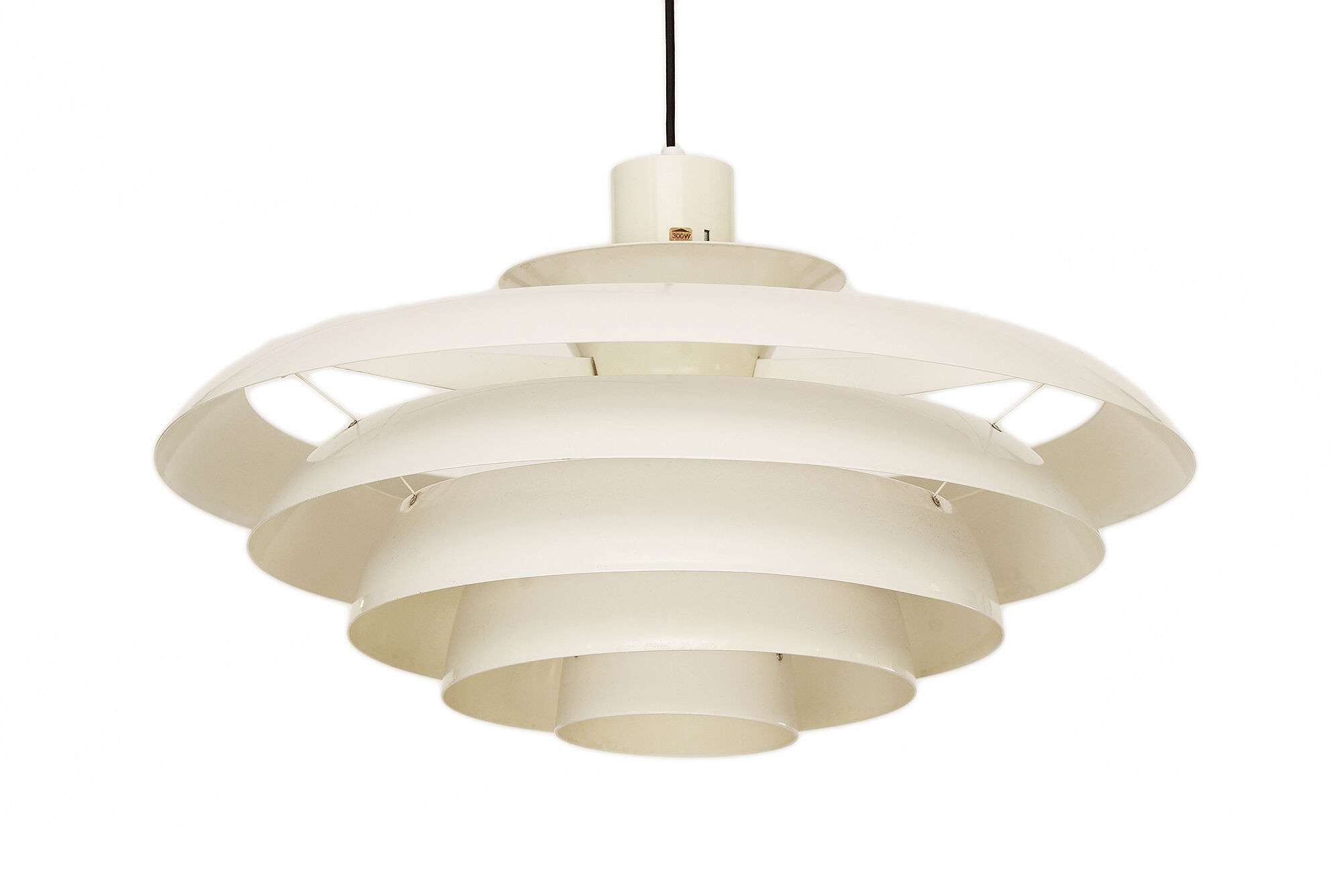 Space age XL pendant light by Fagerhults belysning. Sweden 1970s