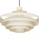 Space age XL pendant light by Fagerhults belysning. Sweden 1970s