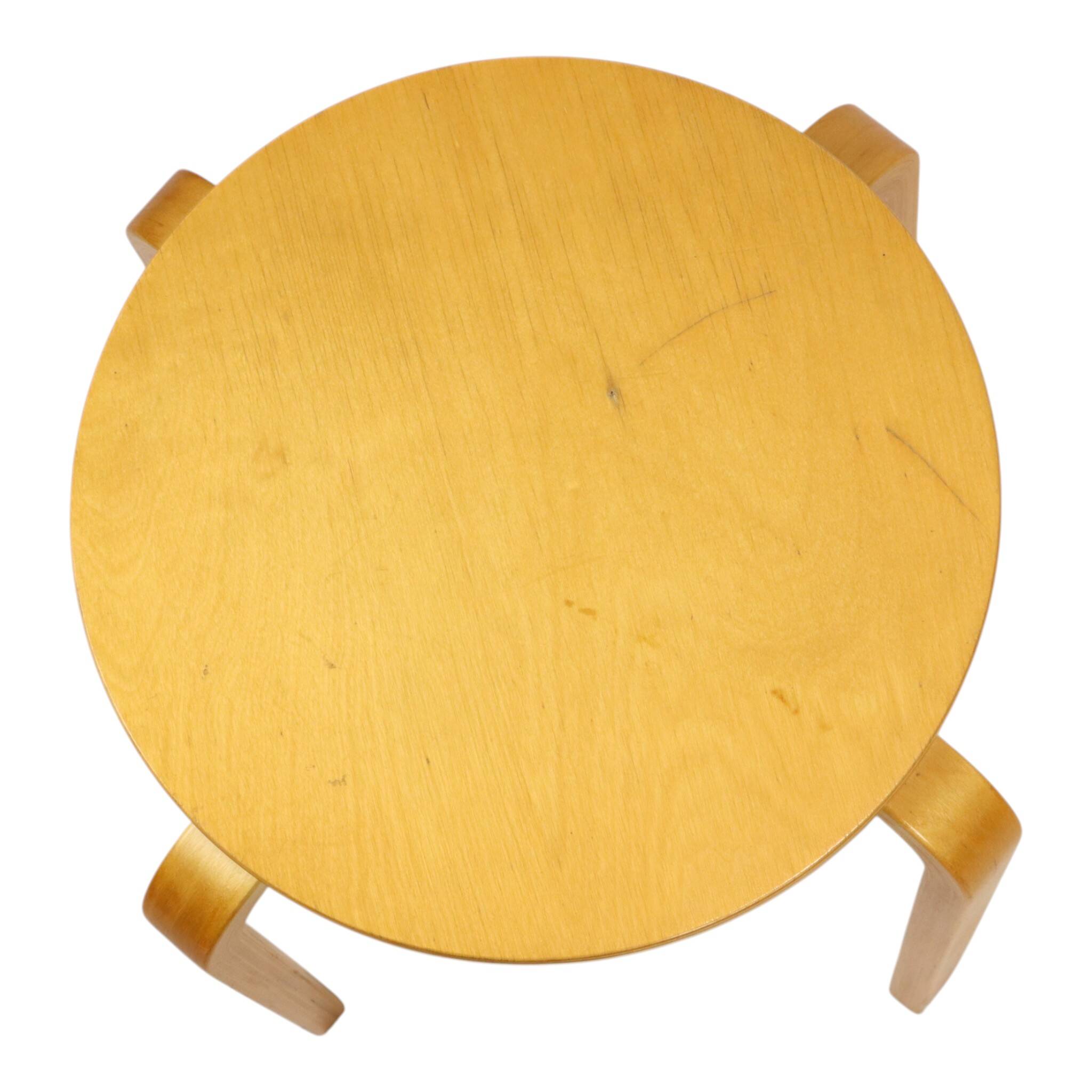 Set of 2 Vintage IKEA Frosta Stools, Beech Wood, 1990s
