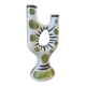 REVERNAY. Vase sculpture barbotine 1970’s h 25cm