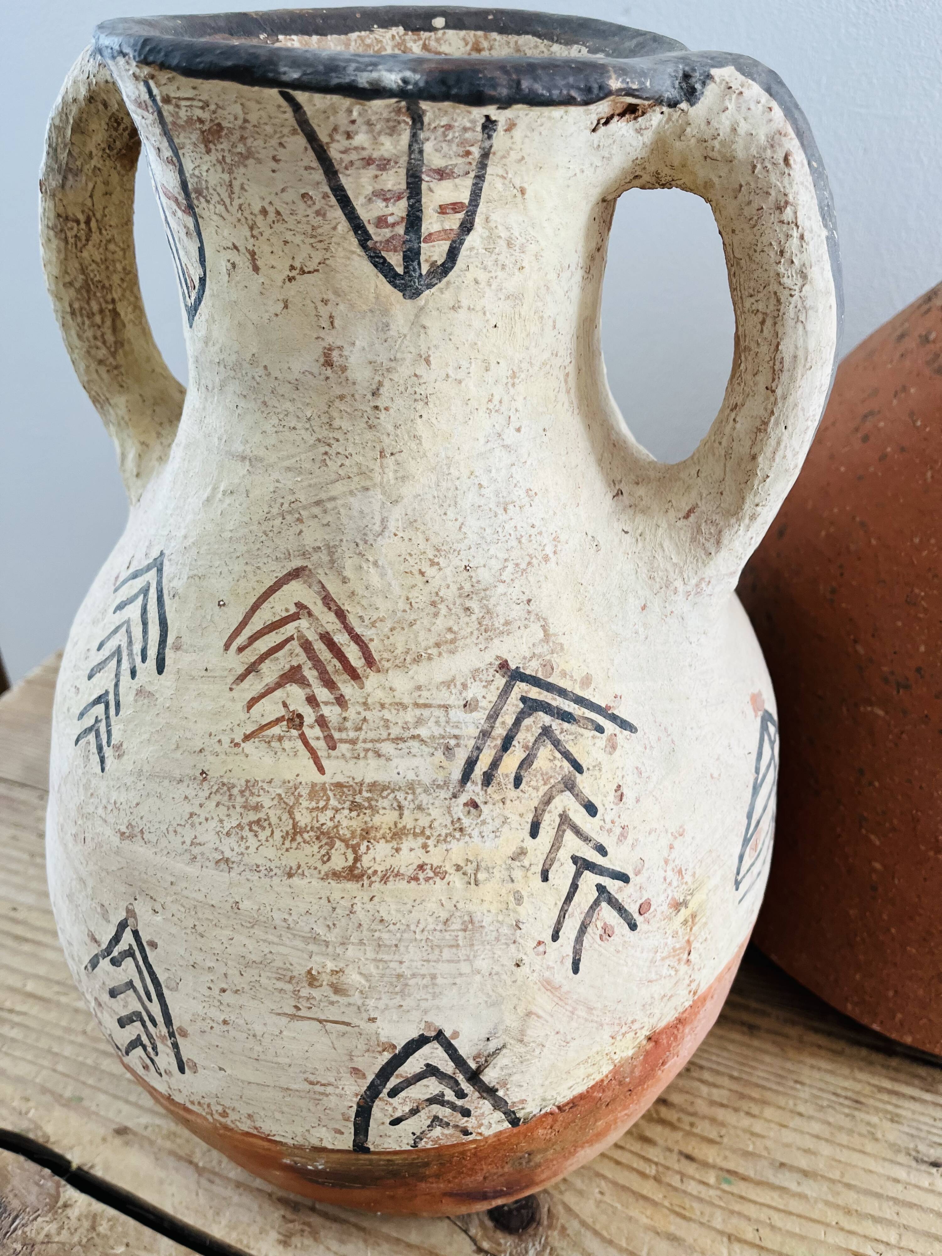 Moroccan terracotta jar