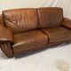 Vintage leather sofa 1980
