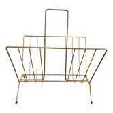 Porte revue métal doré