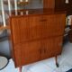 Vintage hifi furniture 60s/70s mahogany