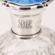 Antique 19thC Regency Solid Silver & Cut Glass Scent Bottle, London c.1812