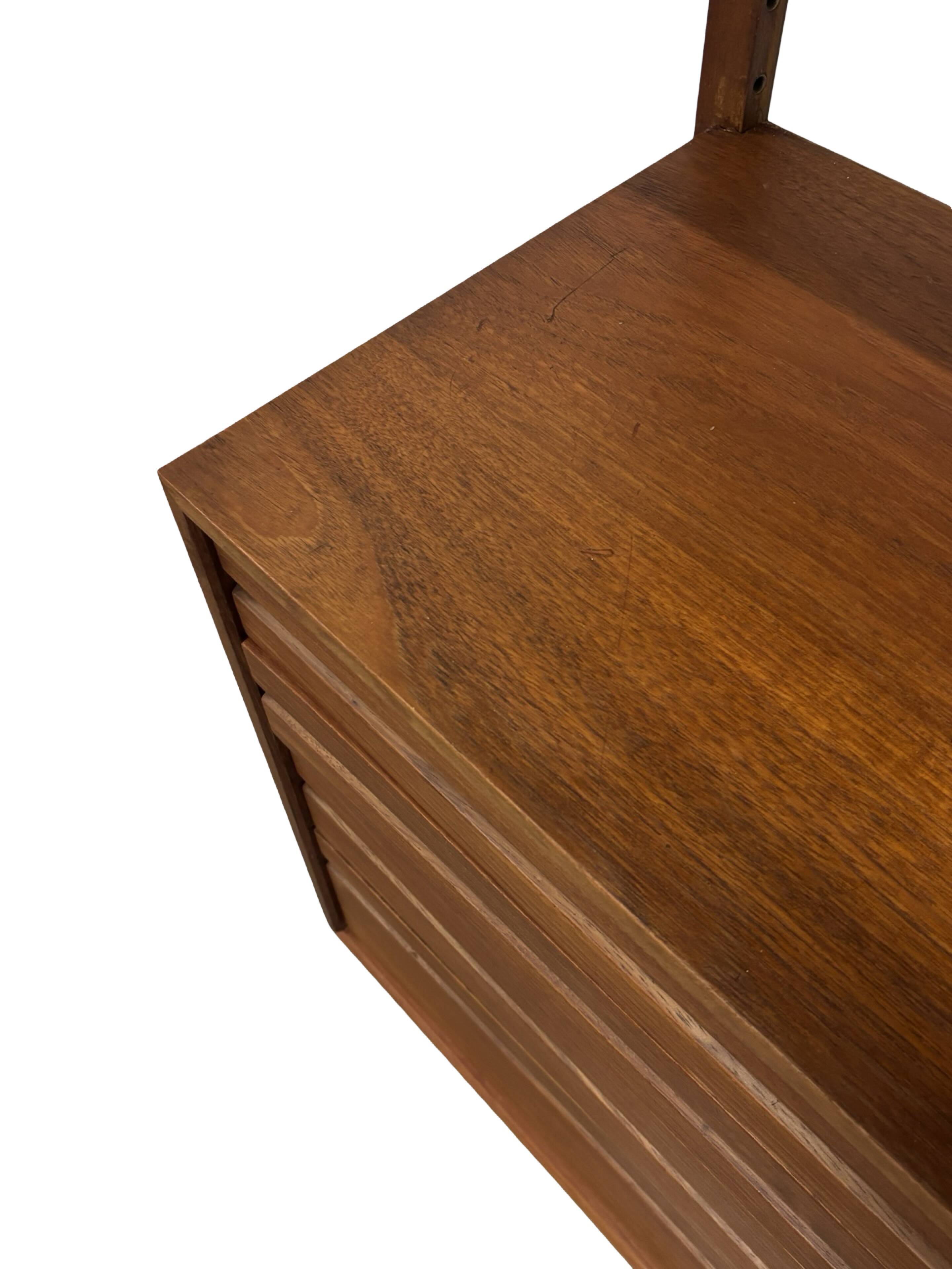 Vintage Poul Cadovius Royal System wall system wall unit