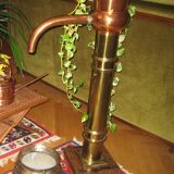 Copper fountain inside