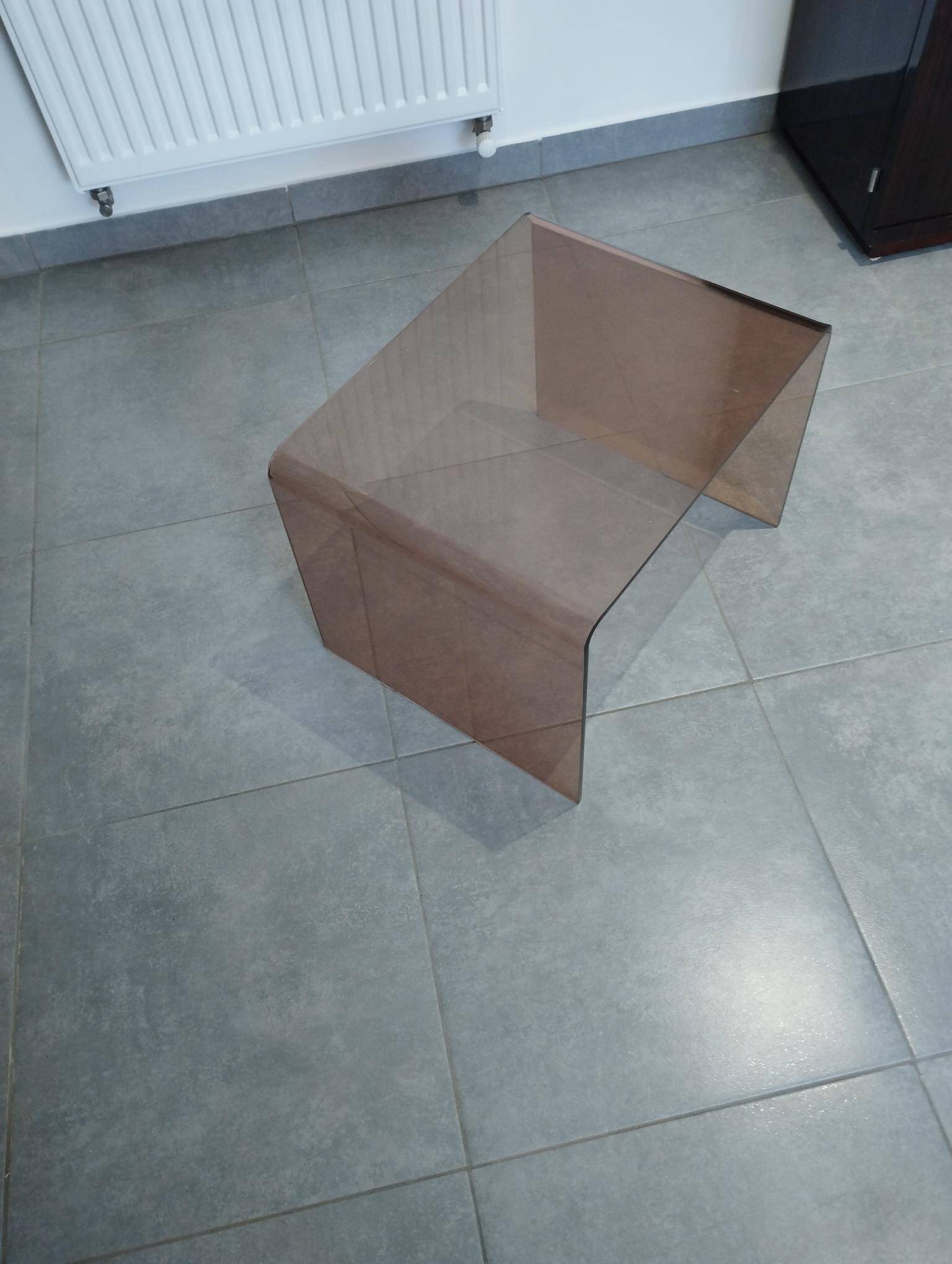 Designer furniture - side table - end table - bedside table by Michel Dumas - 1970 - vintage era