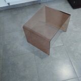 Designer furniture - side table - sofa end - bedside table by Michel Dumas - 1970 - vintage period