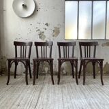 Set of 4 Baumann bistro chairs