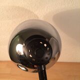 Adjustable desk lamp chrome 70's
