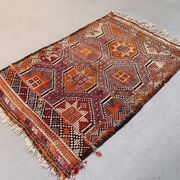 Vintage Turkish kilim rug 150x92 cm wool kelim, medium 2489
