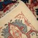Moroccan vintage carpet Berber handmade 80cm x 165cm 1970s, 1C713