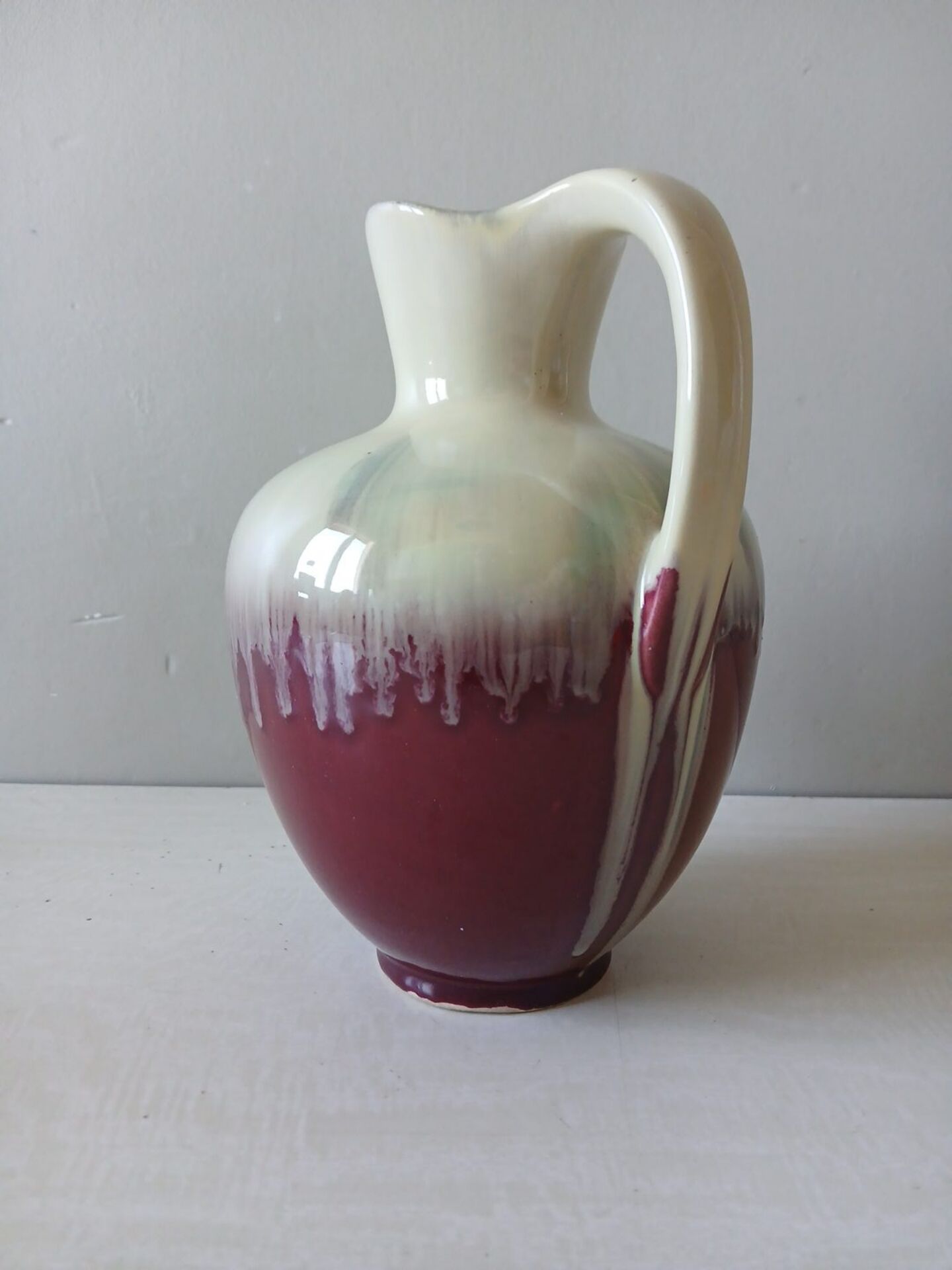 Ceramic pitcher vase West Germany 582/20 – Germany 1950s-60s