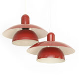Pair of hanging lamps from Hamalux