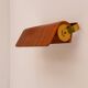 Vintage teak sconce. Mid-century modern classic Scandinavian wall lamp