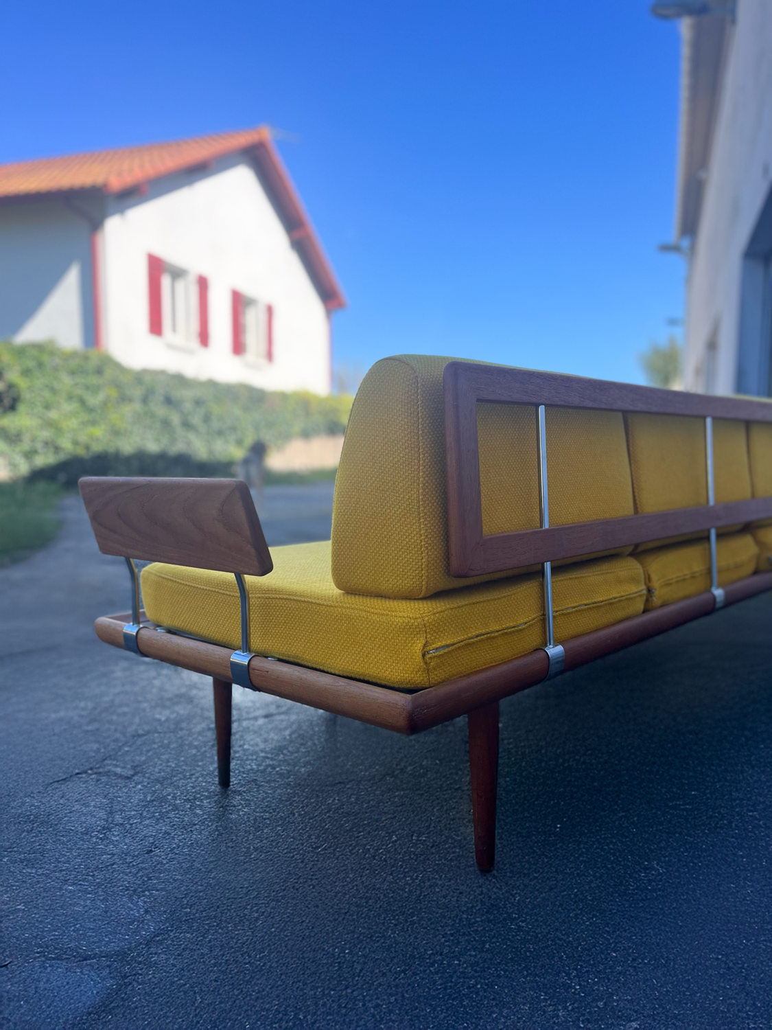 Vintage Scandinavian bench/sofa