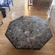 Octagonal marble table