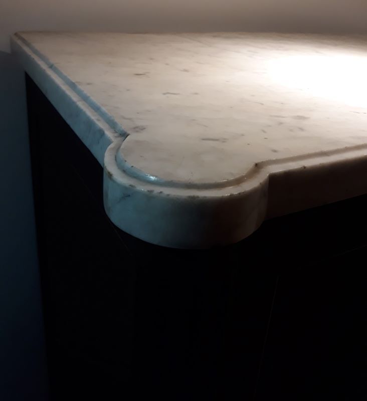 Secretary bar 4 drawers, Louis XVI style, XX