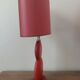 Modern red table lamp – Drimmer Edition (Neo-pop style | 70s/80s)