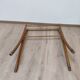 Porte serviette en bois sculpté époque Art Nouveau