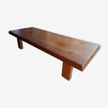 Table basse Chapo t08 en orme massif