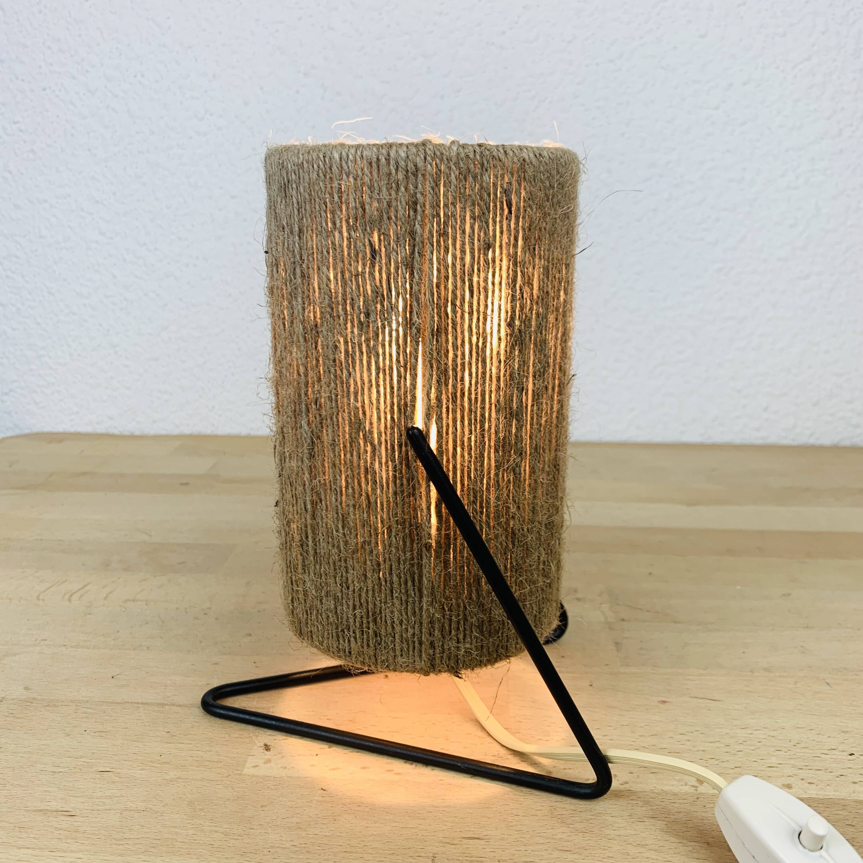 1950s cord lamp, wall light