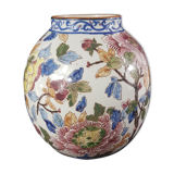 Gien earthenware ball vase