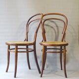 Two chairs turpe n°14 bistrot 1900 cans
