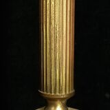 Table Lamp Base In Onyx And Travertine