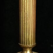 Onyx and Travertine Table Lamp Base