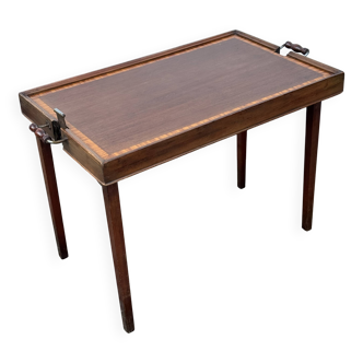 Edwardian Mahogny Folding Table