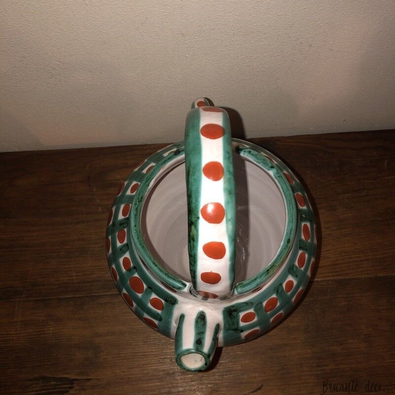 Vintage Vallauris service signed A.Fazio