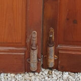 Old glass-beating doors