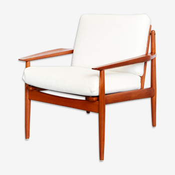 Arne Vodder teak armchair for Glostrup